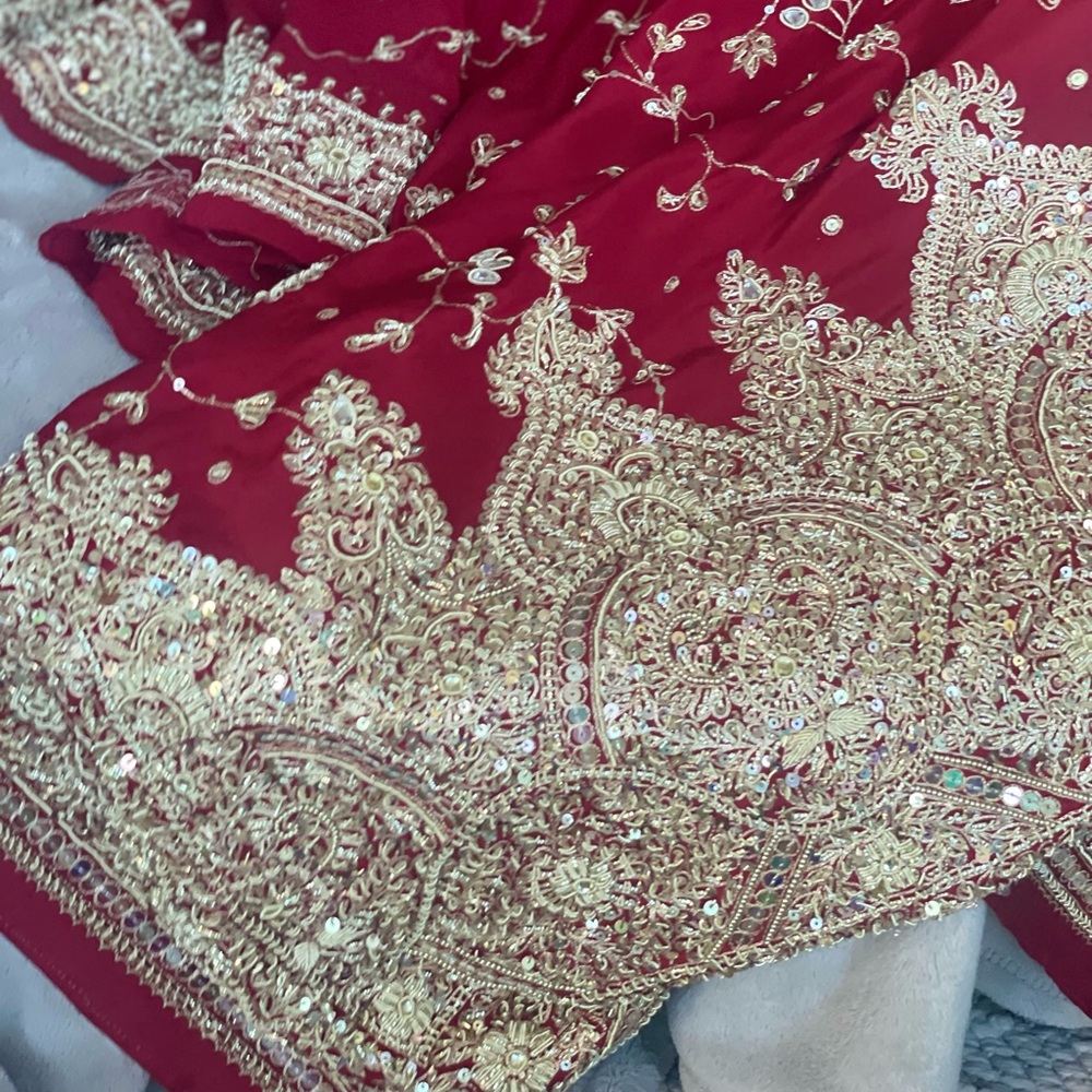 Wedding Silk Sari - Ready to wear!